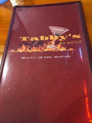 Menu photo 5 Tabby's Bar and Grill Lake Placid, FL Menu photo 5 Tabby's Bar and Grill Lake Placid, FL