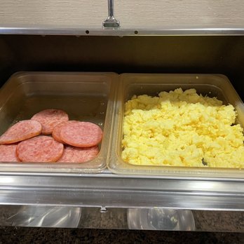 Comfort Suites Hudson I-94 - Canadian bacon and eggs, they were nice and fluffy! - Hotels Near Me - Hudson, Wisconsin Comfort Suites Hudson I-94 - Canadian bacon and eggs, they were nice and fluffy! - Hotels Near Me - Hudson, Wisconsin