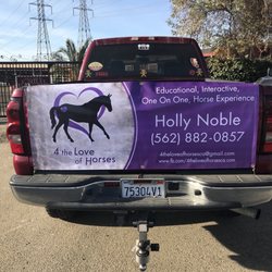 4 the love of horses - Our new sign!