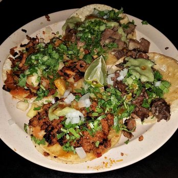 Arandas Tacos - Tacos after my visit to the toppings bar, yum! - Mexican Near Me - Branson, Missouri