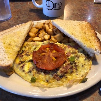The Diner - Meat Lovers Omlette - American Near Me - Tyler, Texas The Diner - Meat Lovers Omlette - American Near Me - Tyler, Texas