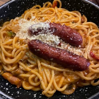 Take31 - Bacon Rose Cream Pasta - Korean Near Me - New York, New York Take31 - Bacon Rose Cream Pasta - Korean Near Me - New York, New York