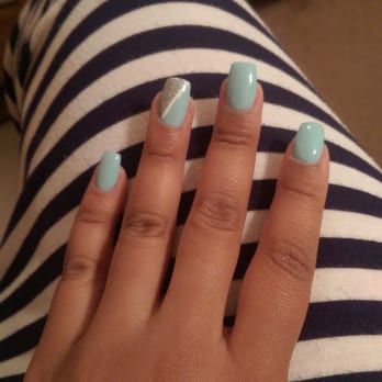 Vivian Nails and Spa - Up close of my nails. Reminds me of Tiffany & Co =) - Nail Salons Near Me - Woodbridge, Virginia Vivian Nails and Spa - Up close of my nails. Reminds me of Tiffany & Co =) - Nail Salons Near Me - Woodbridge, Virginia