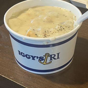 Iggy's Doughboys & Chowder House - New England Clam chowder, tasty. - Seafood Near Me - Narragansett, Rhode Island Iggy's Doughboys & Chowder House - New England Clam chowder, tasty. - Seafood Near Me - Narragansett, Rhode Island