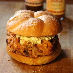 Hank's at Dayton - Pit Cooked Pork Barbecue with our bottled sauces