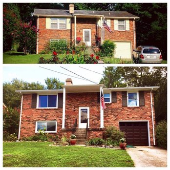 Nash Painting - Before and after exterior paint! - Painters Near Me - Brentwood, Tennessee Nash Painting - Before and after exterior paint! - Painters Near Me - Brentwood, Tennessee