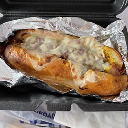 Hot pastrami sandwich Hot pastrami sandwich