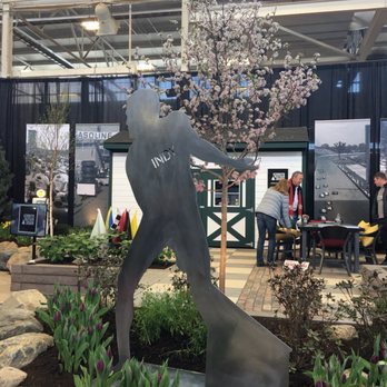 Indiana Flower + Patio Show - Indy 500 inspired booth - Festivals Near Me - Indianapolis, Indiana