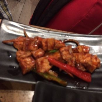 Sushi Plus - The best tofu I have ever had! I believe it was the spicy Korean tofu. It was crunchy on the outside and so juicy on the inside - Sushi Bars Near Me - Montreal, Quebec