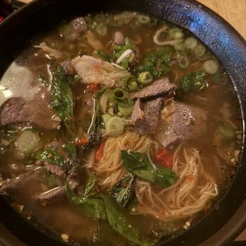 SEA Noodle Bar - Spicy steak noodle soup - Thai Near Me - Santa Rosa, California