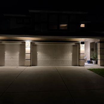 Larson Electric - 3 newly installed exterior lights - Electricians Near Me