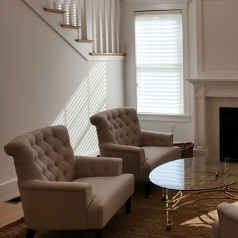 Tyler & Sash - Helping new home owners find their perfect window treatment is what we do. Here a Hunter Douglas Silhouette was the perfect choice! - Interior Design Near Me - Winchester, Massachusetts Tyler & Sash - Helping new home owners find their perfect window treatment is what we do. Here a Hunter Douglas Silhouette was the perfect choice! - Interior Design Near Me - Winchester, Massachusetts