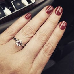 She absolutely loves the ring. Thanks DeScenza!