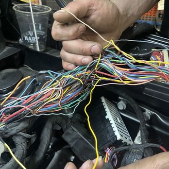 Bayonne Auto Tech - This is the mess BAYONNE AUTO TECH did. I needed a BAYONNE POLICE ESCORT!! This photo shows how they unnecessarily ripped wires apart‼ - Auto Repair Near Me - Bayonne, New Jersey Bayonne Auto Tech - This is the mess BAYONNE AUTO TECH did. I needed a BAYONNE POLICE ESCORT!! This photo shows how they unnecessarily ripped wires apart‼ - Auto Repair Near Me - Bayonne, New Jersey