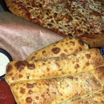 Chuck E. Cheese - Cheese pizza and breadsticks. - Pizza Near Me - Canton, Michigan