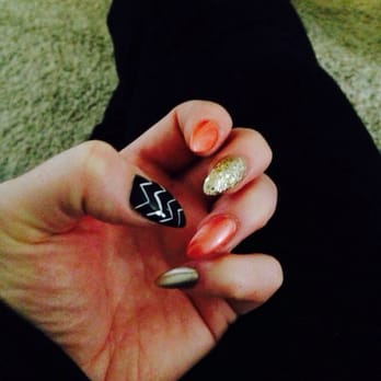Coco Haven Nails & Spa - An excellent job done on stiletto nail art! - Nail Salons Near Me - Seattle, Washington Coco Haven Nails & Spa - An excellent job done on stiletto nail art! - Nail Salons Near Me - Seattle, Washington