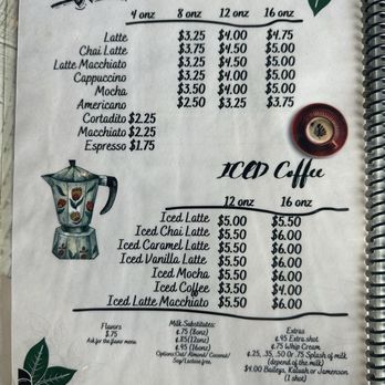 Coffee Therapy - Menu - Coffee & Tea Near Me - Luquillo, Puerto Rico