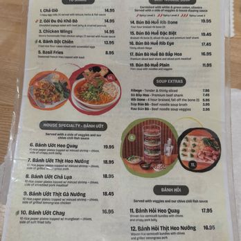 Quan Nhii - Menu (front) - Vietnamese Near Me - Westminster, California Quan Nhii - Menu (front) - Vietnamese Near Me - Westminster, California