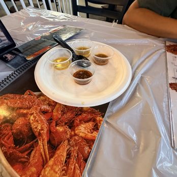 Crawfish Chef - Sauce Samples - Seafood Near Me - Seattle, Washington Crawfish Chef - Sauce Samples - Seafood Near Me - Seattle, Washington