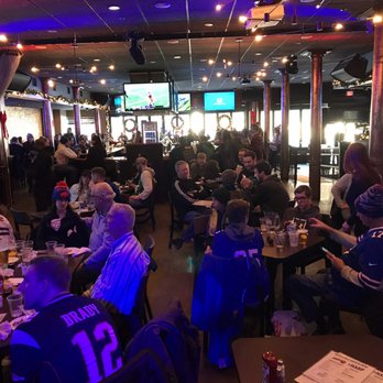 The Harp - Bills Backers on Sundays (with one Brady fan). - Sports Bars Near Me - Boston, Massachusetts