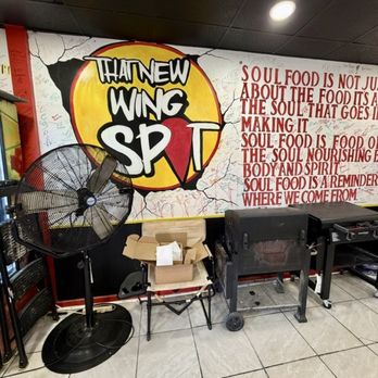 That New Wing Spot - Wall mural with signatures - Chicken Wings Near Me - Pittsburgh, Pennsylvania
