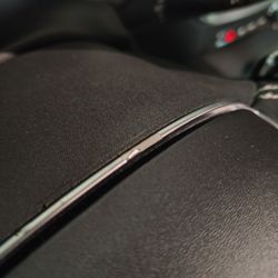 Maaco Auto Body Shop & Painting - Peeled steering wheel trim