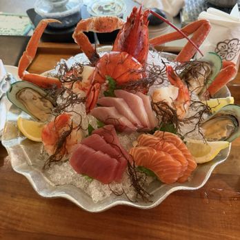 Plumeria Beach House - This is a small seafood tower - very good. We had a large one the other day. - Breakfast & Brunch Near Me - Honolulu, Hawaii Plumeria Beach House - This is a small seafood tower - very good. We had a large one the other day. - Breakfast & Brunch Near Me - Honolulu, Hawaii
