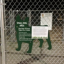 Small dog area