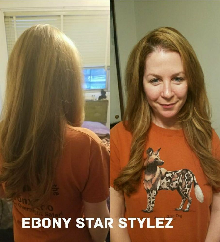 Ebony Star Stylez Beauty Logo