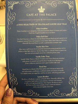 Menu photo 1 Cafe at the Palace Edinburgh, EDH