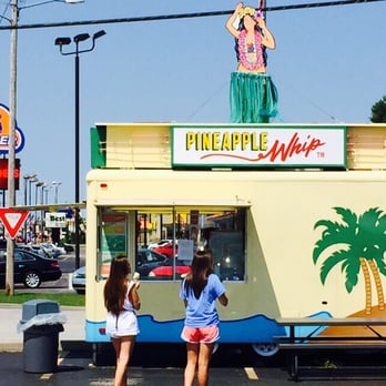 Pineapple Whip - two girls standing in front of a food truck - Ice Cream & Frozen Yogurt Near Me - Springfield, Missouri Pineapple Whip - two girls standing in front of a food truck - Ice Cream & Frozen Yogurt Near Me - Springfield, Missouri