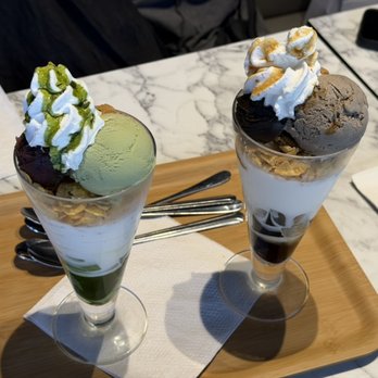 Nana's Green Tea - Matcha & Hojicha Warabimochi Parfaits - Cafes Near Me - Pasadena, California Nana's Green Tea - Matcha & Hojicha Warabimochi Parfaits - Cafes Near Me - Pasadena, California