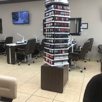 Elysian Nails & Spa - Polish Tower - Nail Salons Near Me - Green Valley, Arizona