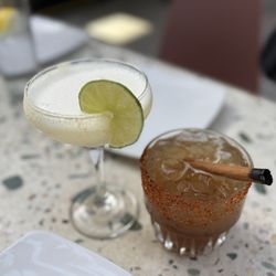 The Penmar - Key lime Martini and Puff puff pass.
