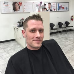 My hair cut! My hair cut!