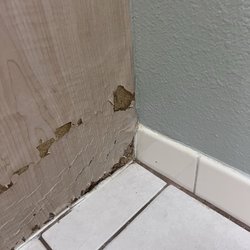 Royale Beach & Tennis Club - Many areas of water damage, rust and need for paint