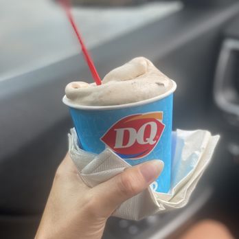 Dairy Queen Grill & Chill - a hand holding a cup of ice cream - Fast Food Near Me - Naples, Florida Dairy Queen Grill & Chill - a hand holding a cup of ice cream - Fast Food Near Me - Naples, Florida