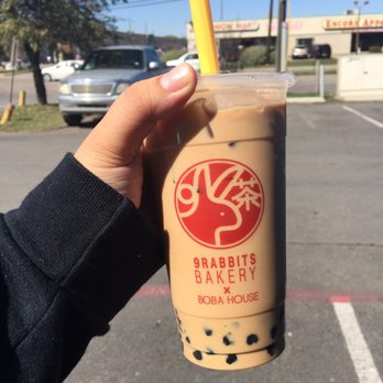 9 Rabbits Bakery - Milk tea with boba - Bakeries Near Me - Dallas, Texas 9 Rabbits Bakery - Milk tea with boba - Bakeries Near Me - Dallas, Texas