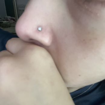 Inkline Tattoo San Antonio - Nose piercing 2 years in - Tattoo Near Me - San Antonio, Texas