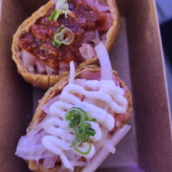 Yubuya - Spicy tuna and creamy onion salmon - Japanese Near Me - Costa Mesa, California