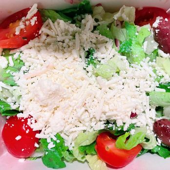 Nick the Greek - Side salad - part of the Chicken Souvlaki Plate. - Greek Near Me - San Francisco, California