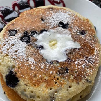 Orphan - Blueberry cornmeal pancakes. Delicious. - Breakfast & Brunch Near Me - Sacramento, California Orphan - Blueberry cornmeal pancakes. Delicious. - Breakfast & Brunch Near Me - Sacramento, California