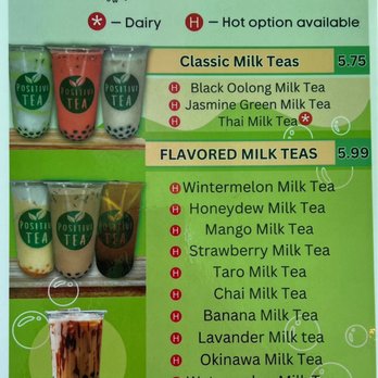 PositiviTea - Menu Front - Bubble Tea Near Me - Muncie, Indiana PositiviTea - Menu Front - Bubble Tea Near Me - Muncie, Indiana
