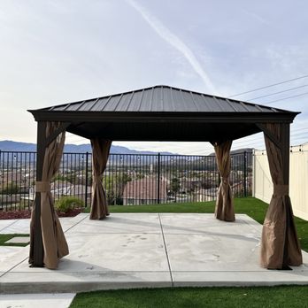 A Plus Assemblers - 12 x 12 ABCCANOPY Hardtop Gazebo - Furniture Assembly Near Me