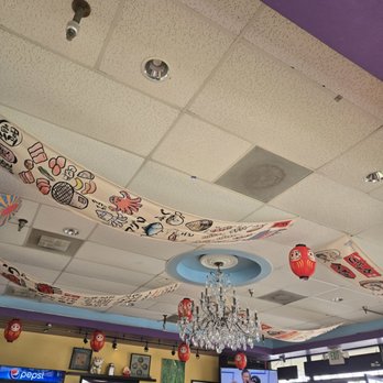 Sushi Kokku - Love the chandelier!!! - Japanese Near Me - Pismo Beach, California