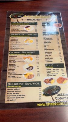 Menu photo 1 Spoon's Grill Fort Lauderdale, FL Menu photo 1 Spoon's Grill Fort Lauderdale, FL