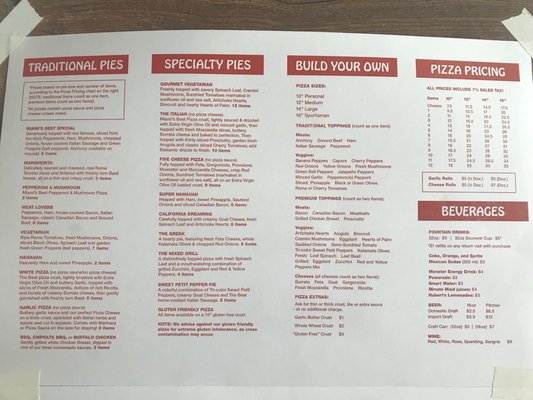 Menu photo 6 Miami's Best Pizza Coral Gables, FL