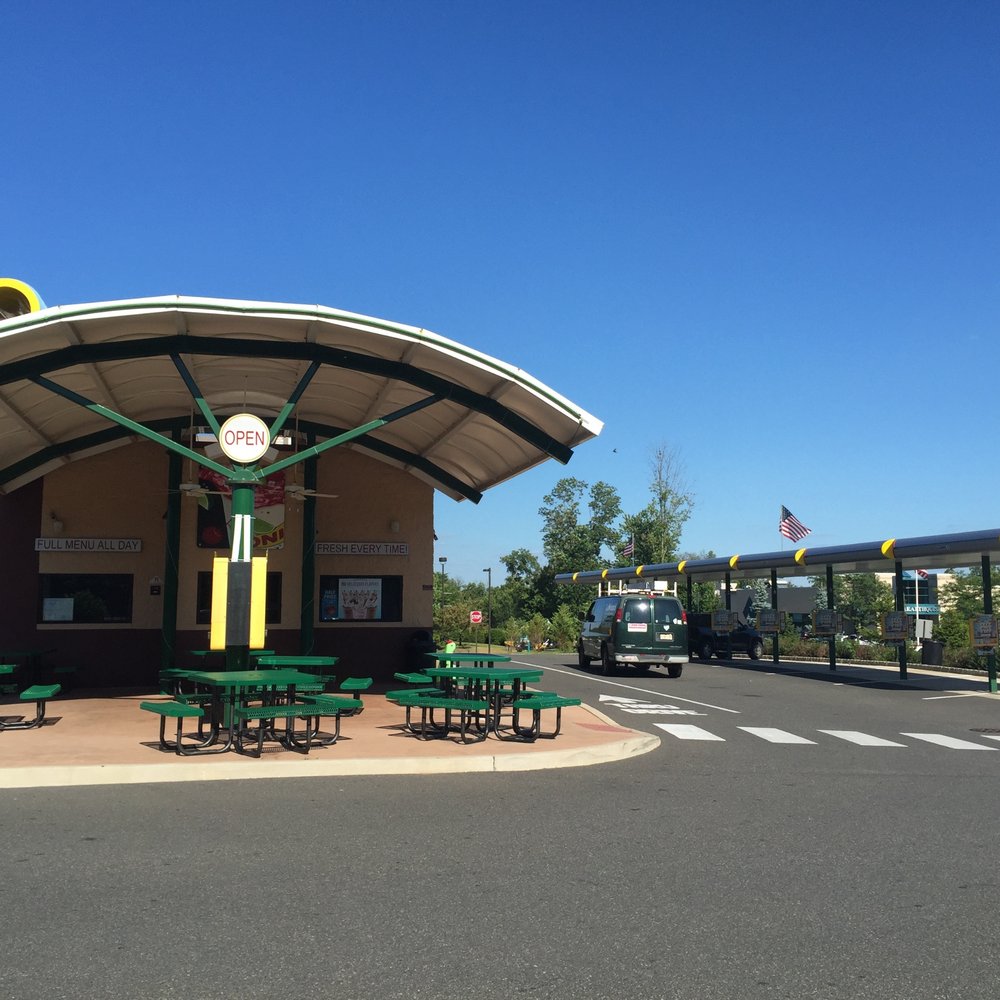 Sonic Drive-In - Outside, showing outside seating and pull-in stations - Burgers Near Me - Flemington, New Jersey Sonic Drive-In - Outside, showing outside seating and pull-in stations - Burgers Near Me - Flemington, New Jersey