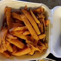 Ravis Burger Time - Süßkartoffel Pommes