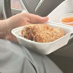 Spam egg rolls